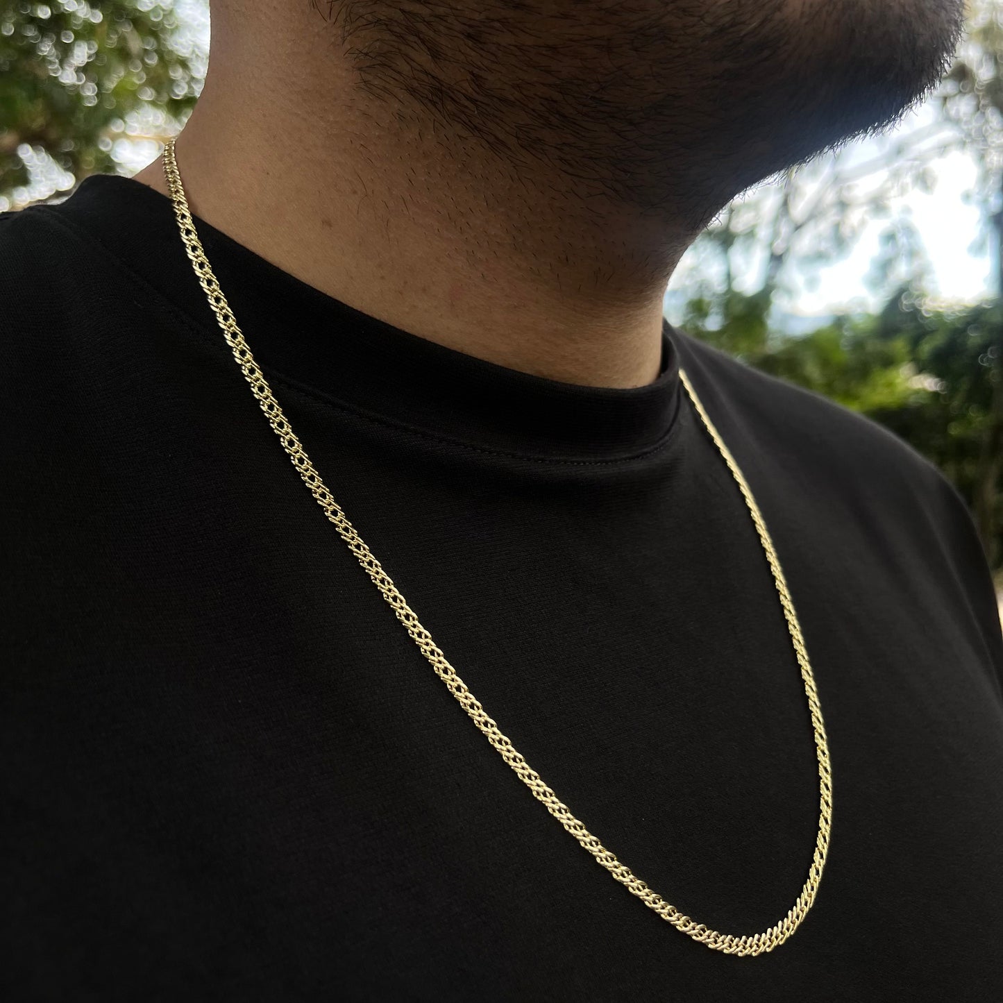 Cadena Entrelazada Hombre