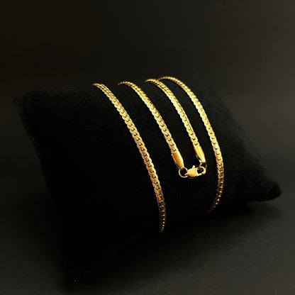 Cadena Grabada Mujer